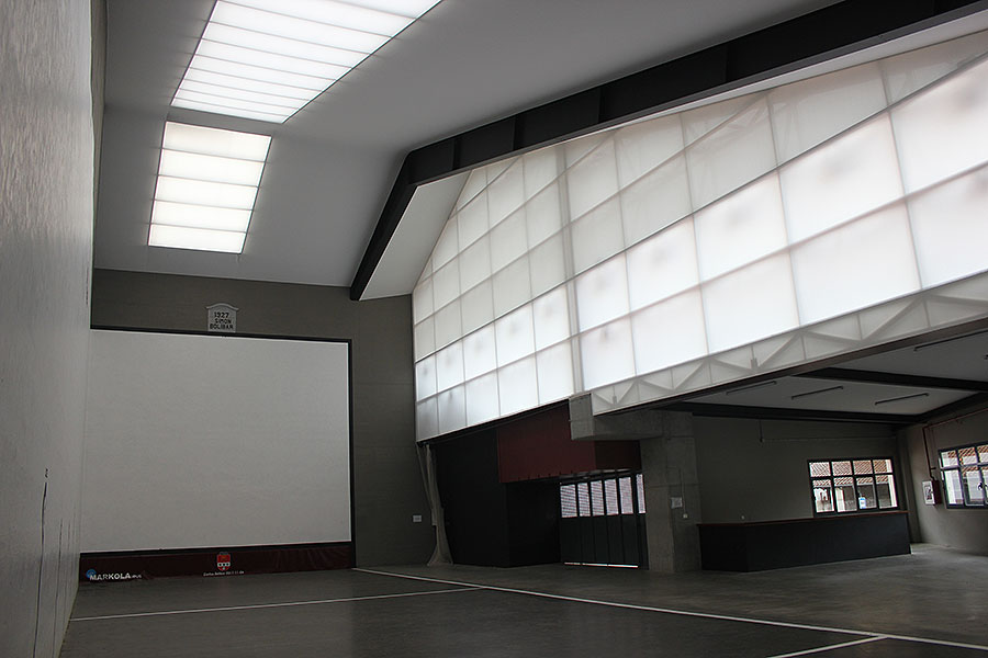 Pared textil tensada Clipso, por Sabaitek